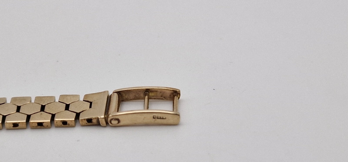 Vintage Rolex Precision 9ct Gold Ladies Watch, 1950s