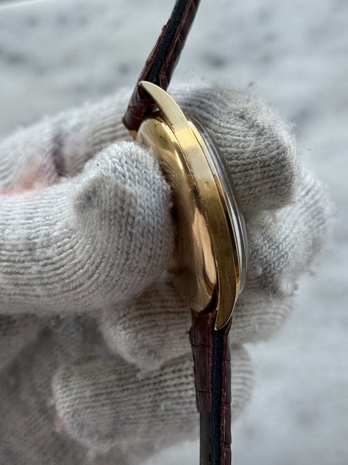Vintage Zenith Chronograph Cal. 156 18K Gold 37.5mm