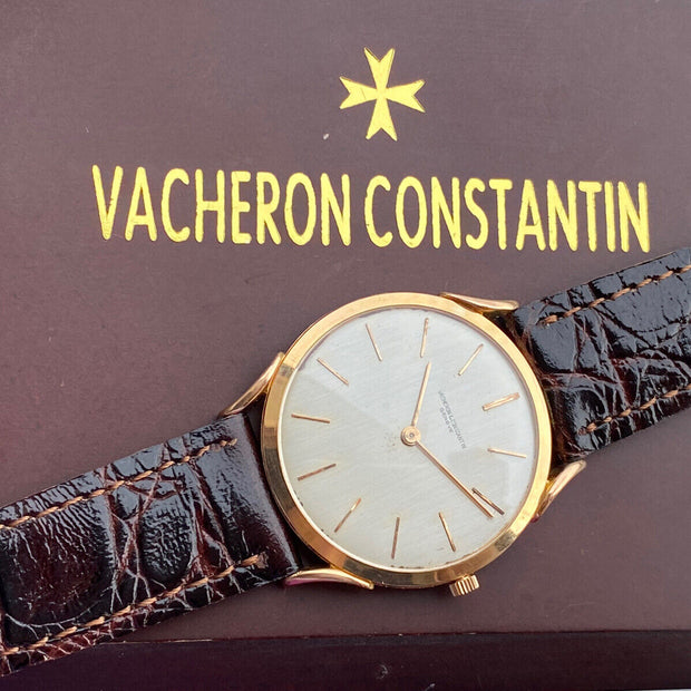 Vacheron Constantin 18K Rose Gold Manual Wind Dress Watch 31.5mm