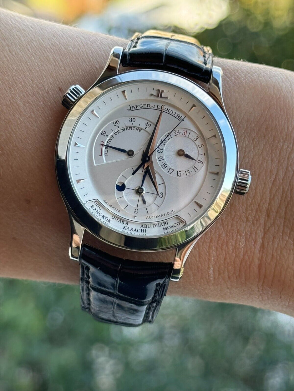 Jaeger-LeCoultre Master Control Geographic Dual Time 38mm