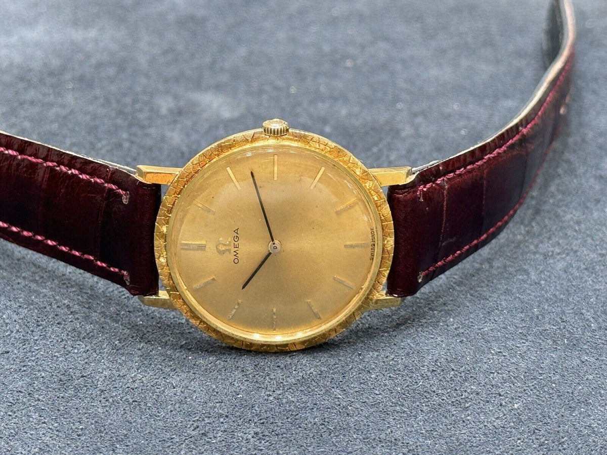 Omega 18K Gold Manual Wind Dress Watch Cal. 620, Vintage
