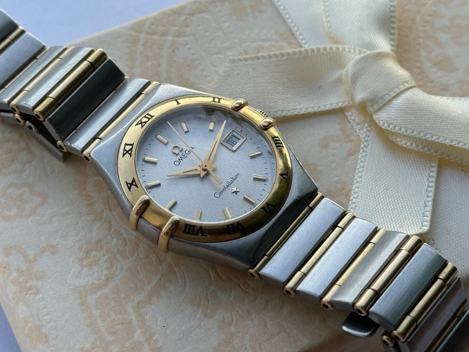Omega Constellation 796.1201 Ladies Quartz Gold & Steel 28mm