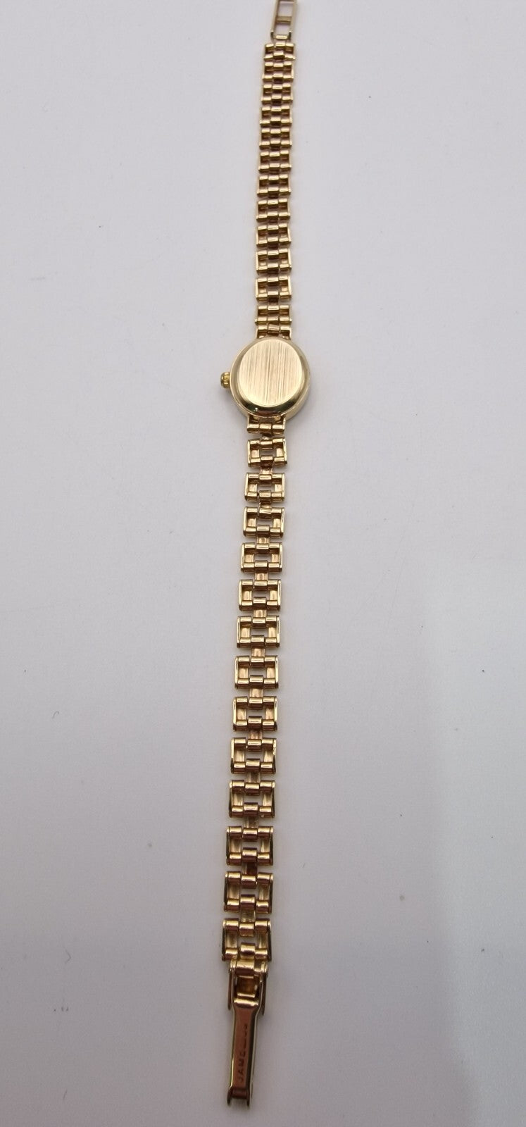 Rotary 9ct Gold Ladies Watch with Diamond Bezel & Box
