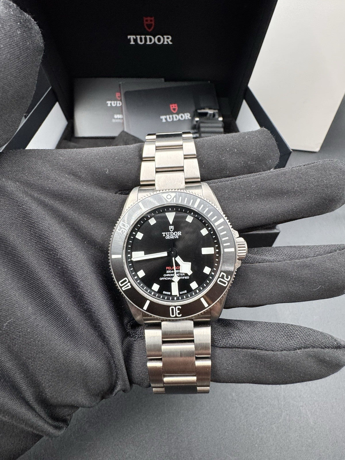 Tudor Pelagos 39 25407N Titanium Black Dial Automatic, Box & Papers