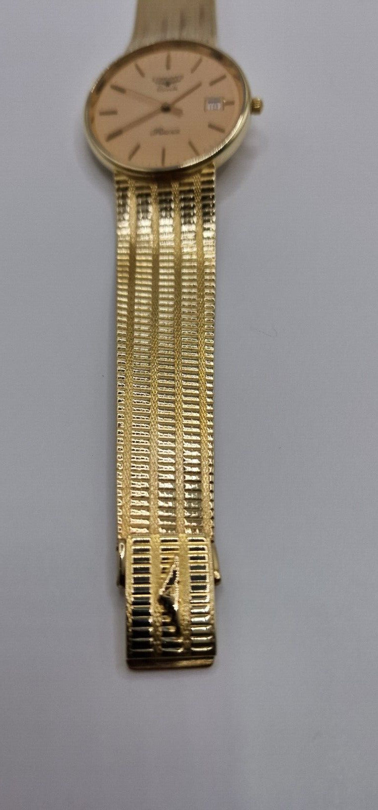 Vintage Longines Présence 9ct Gold Salmon Dial, Longines Box