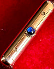 Must de Cartier Tank LM Manual Wind Burgundy Spiderweb Dial