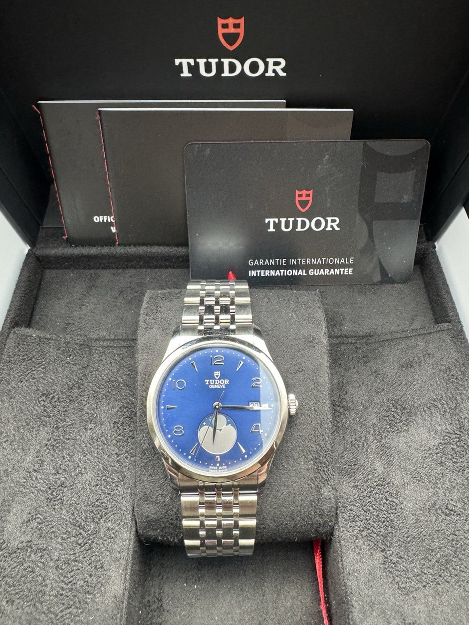 Tudor 1926 Luna 39mm Moon Phase Blue Dial | New