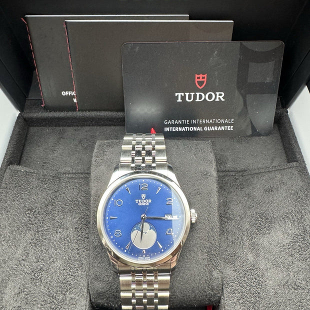 Tudor 1926 Luna 39mm Moon Phase Blue Dial | New