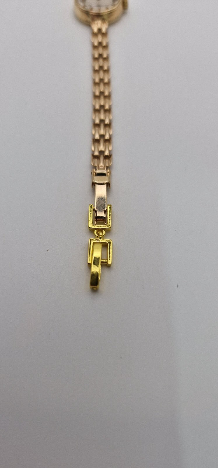 Vintage Omega 9ct Gold Ladies Watch on Gold Bracelet, 1967