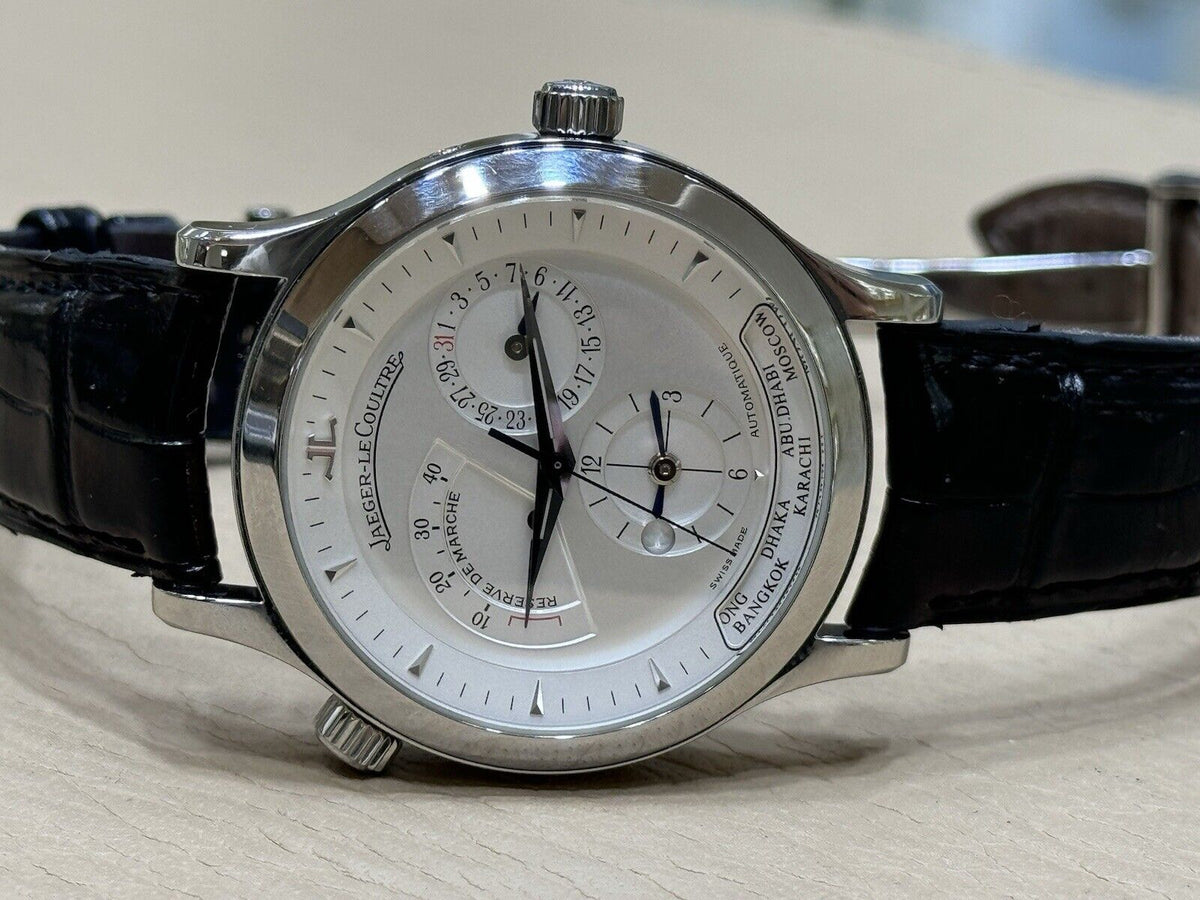Jaeger-LeCoultre Master Control Geographic Dual Time 38mm