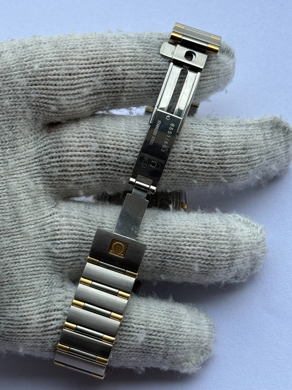 Omega Constellation 796.1201 Ladies Quartz Gold & Steel 27.5mm