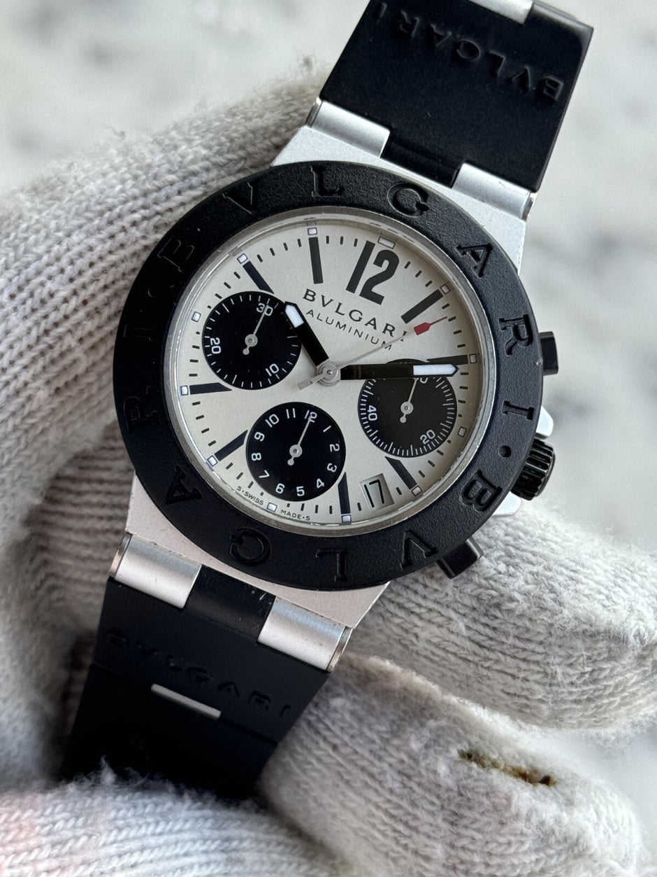 Bvlgari Diagono Aluminium AC 38 CA Automatic Chronograph 38mm