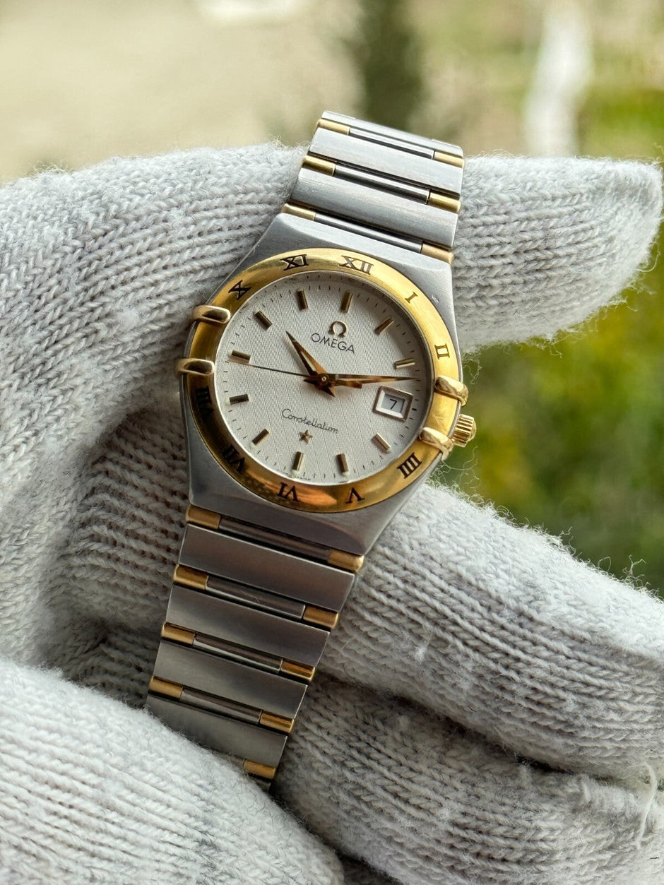 Omega Constellation 796.1201 Ladies Quartz Gold & Steel 27.5mm