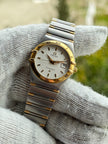 Omega Constellation 796.1201 Ladies Quartz Gold & Steel 27.5mm