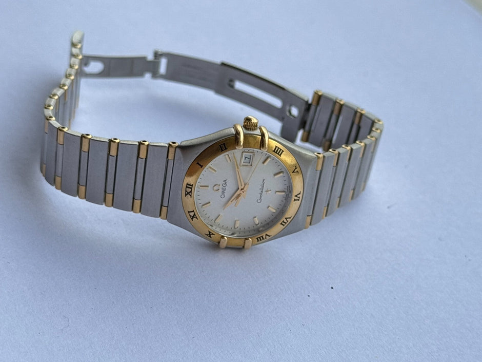 Omega Constellation 796.1201 Ladies Quartz Gold & Steel 27.5mm
