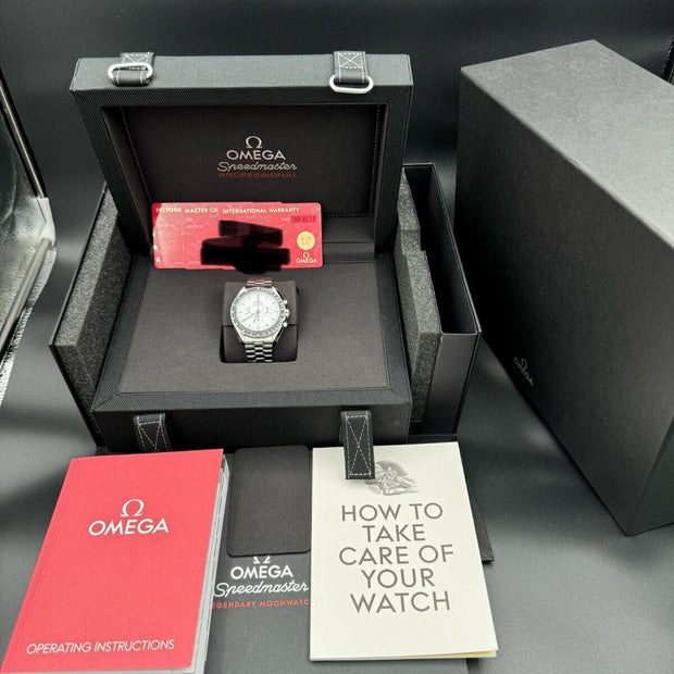Omega Speedmaster Moonwatch 310.30.42.50.04.001 White Dial