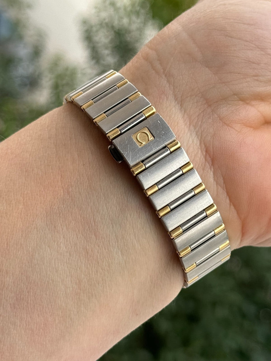 Omega Constellation 796.1201 Ladies Quartz Gold & Steel 27.5mm
