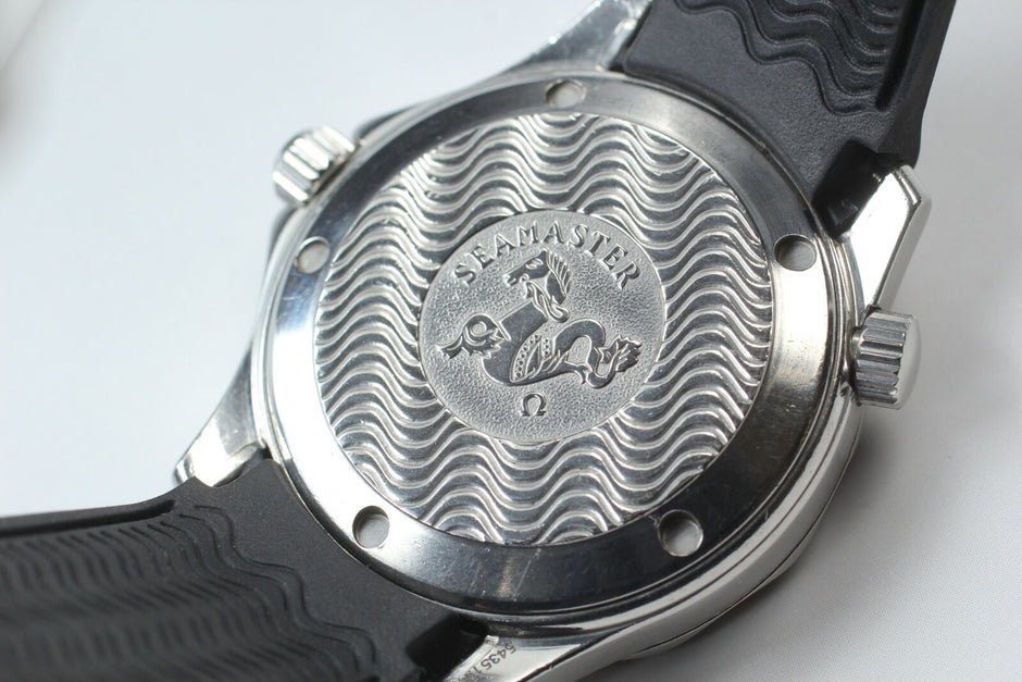 Omega Seamaster 300M 2562.80 Blue Wave Dial Quartz 36mm