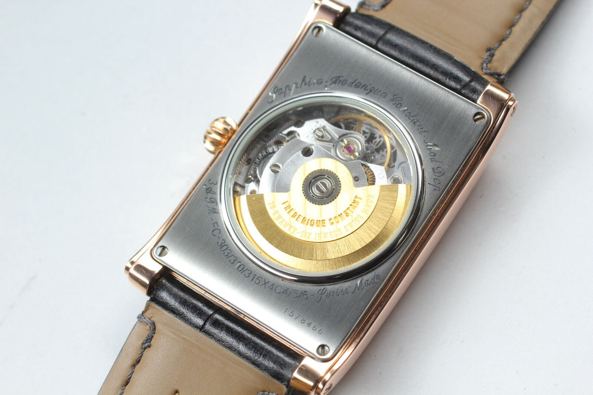 Frederique Constant FC-315BS4C24 Pink Gold Automatic, Box & Papers