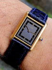 Must de Cartier Tank LM 590005 Vermeil Quartz 24x31mm