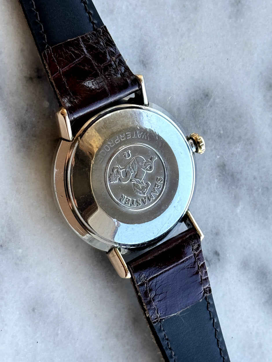 Vintage Omega Seamaster De Ville Cal. 562 14K Gold Bezel