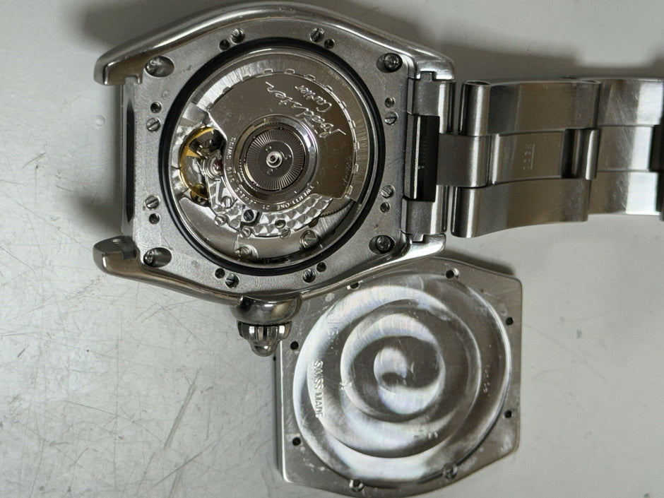 Cartier Roadster 2510 Diamond Bezel Automatic Steel