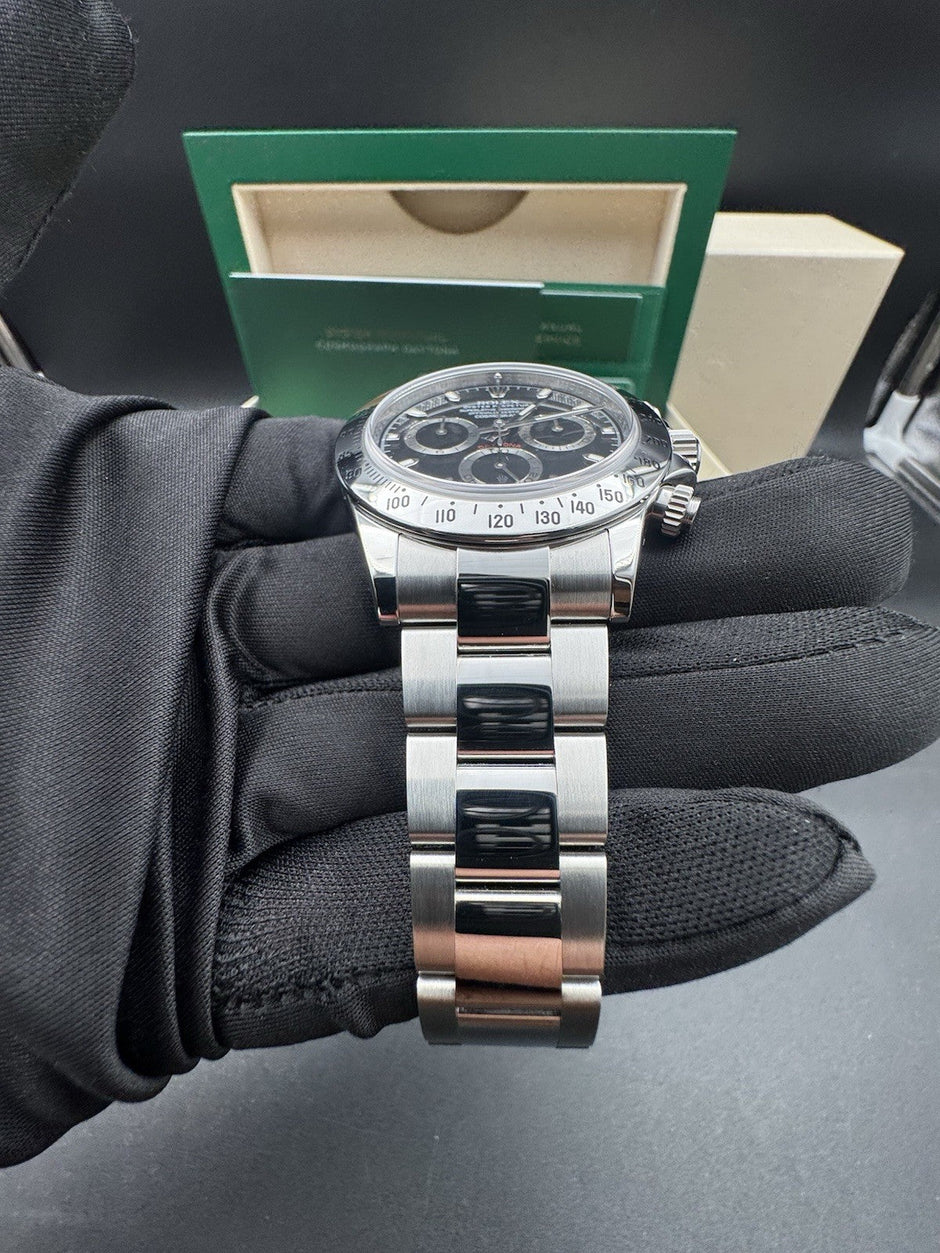 Rolex Daytona 116520 Steel Black Dial, 2016 Full Set