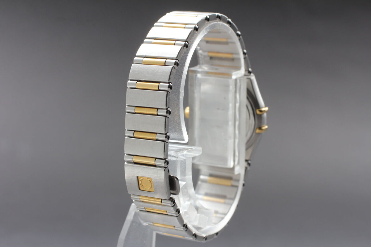 Omega Constellation 18K Gold Diamond Quartz 23mm Ladies Watch