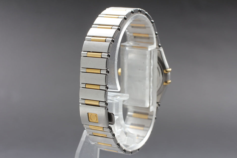 Omega Constellation 18K Gold Diamond Quartz 23mm Ladies Watch