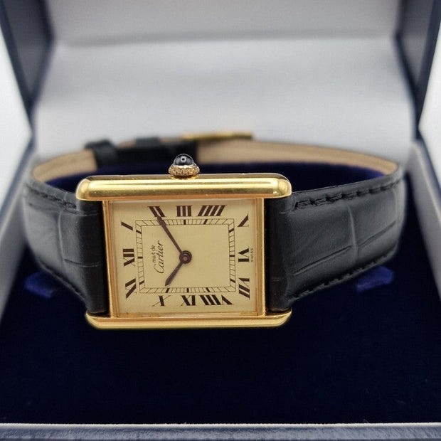 Must de Cartier Tank Mid Size Watch