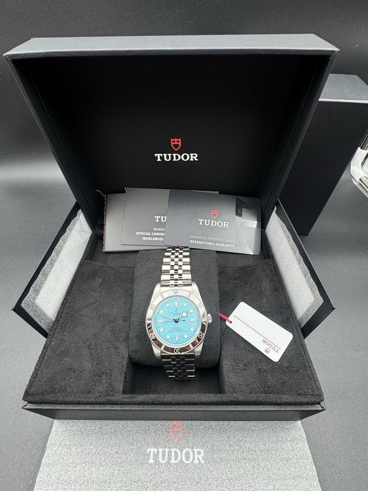 Tudor Black Bay 54 79000-0001 Lagoon Blue 37mm Steel, Unworn