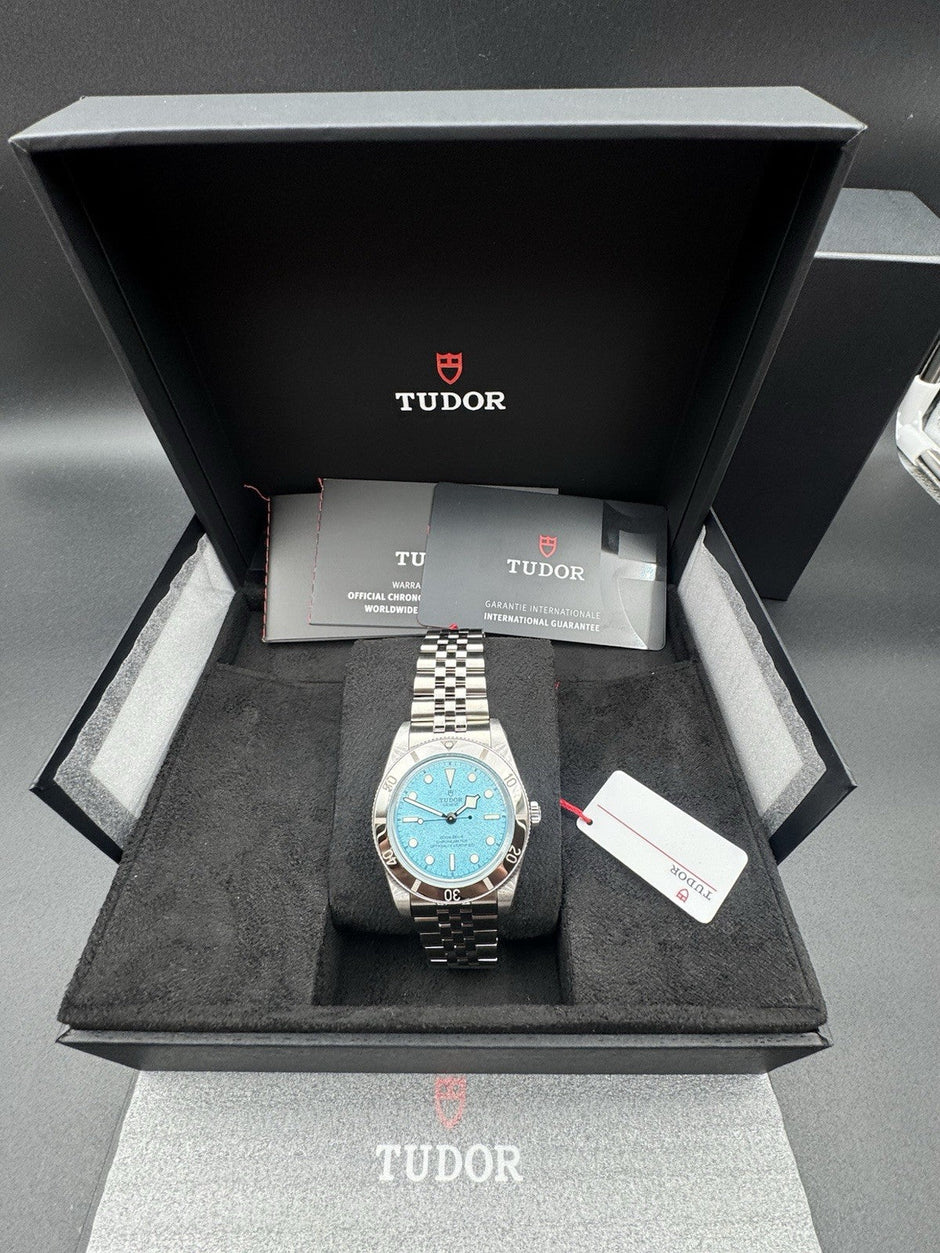 Tudor Black Bay 54 79000-0001 Lagoon Blue 37mm Steel, Unworn