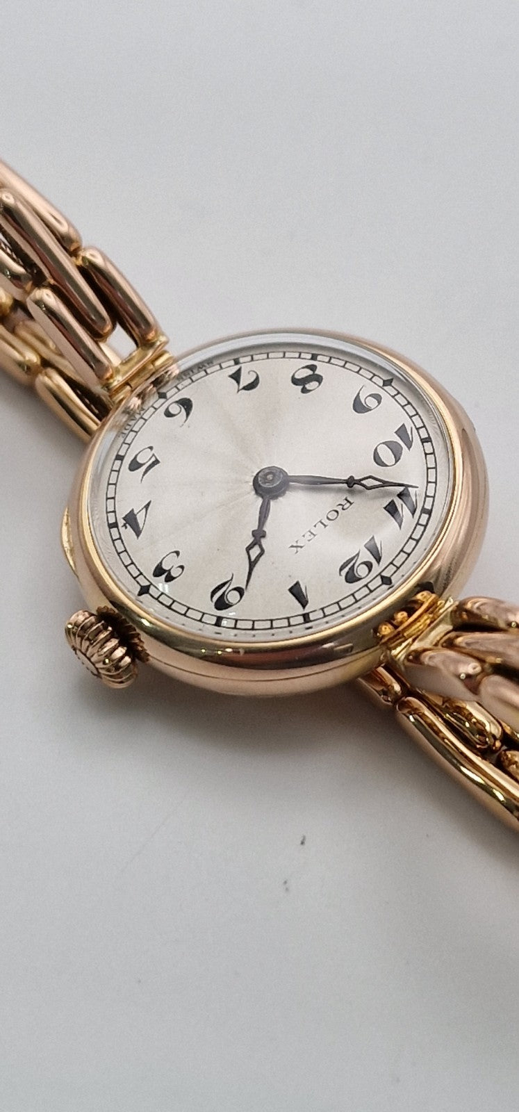 Antique Rolex 9ct Rose Gold Ladies Watch, 1916