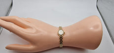 Rotary 9ct Gold Ladies Watch with Diamond Bezel & Box