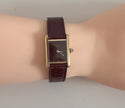 Must de Cartier Tank Red Lacquer Dial Manual Wind 23x30mm, Full Set