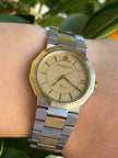 Baume & Mercier Riviera 5333.018 18K Gold & Steel Quartz 30mm