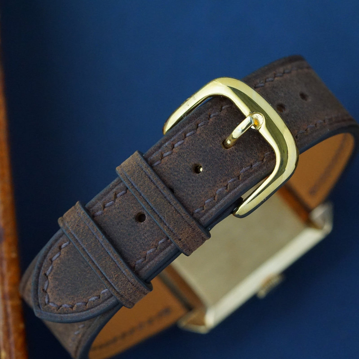Vintage Longines 14K Gold Rectangular Dress Watch Cal. 22L, c.1945
