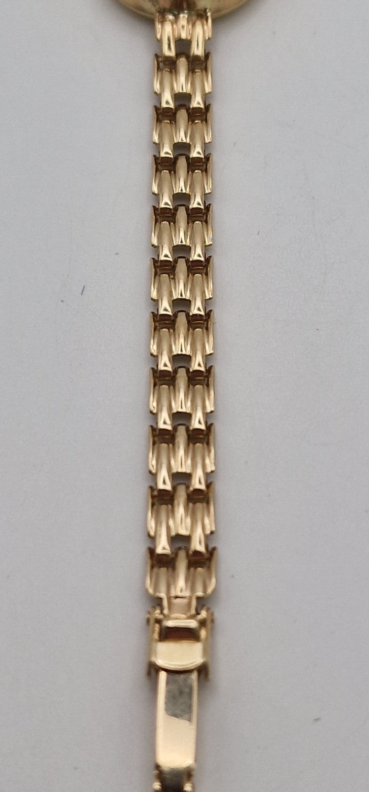 Vintage Omega 9ct Gold Ladies Watch on Gold Bracelet, 1967