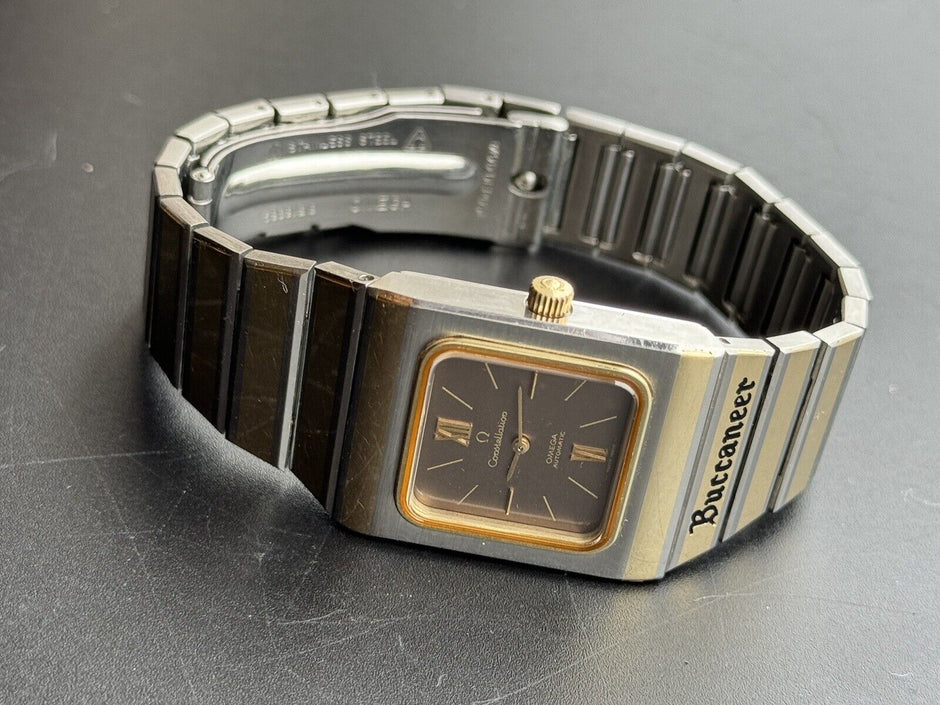 Vintage Omega Constellation 'Buccaneer' Automatic Gold & Steel