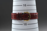 Must de Cartier Tank Red Lacquer Dial Manual Wind 23x30mm, Full Set