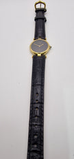 Must de Cartier Vendôme Vermeil Ladies Watch, Black Dial