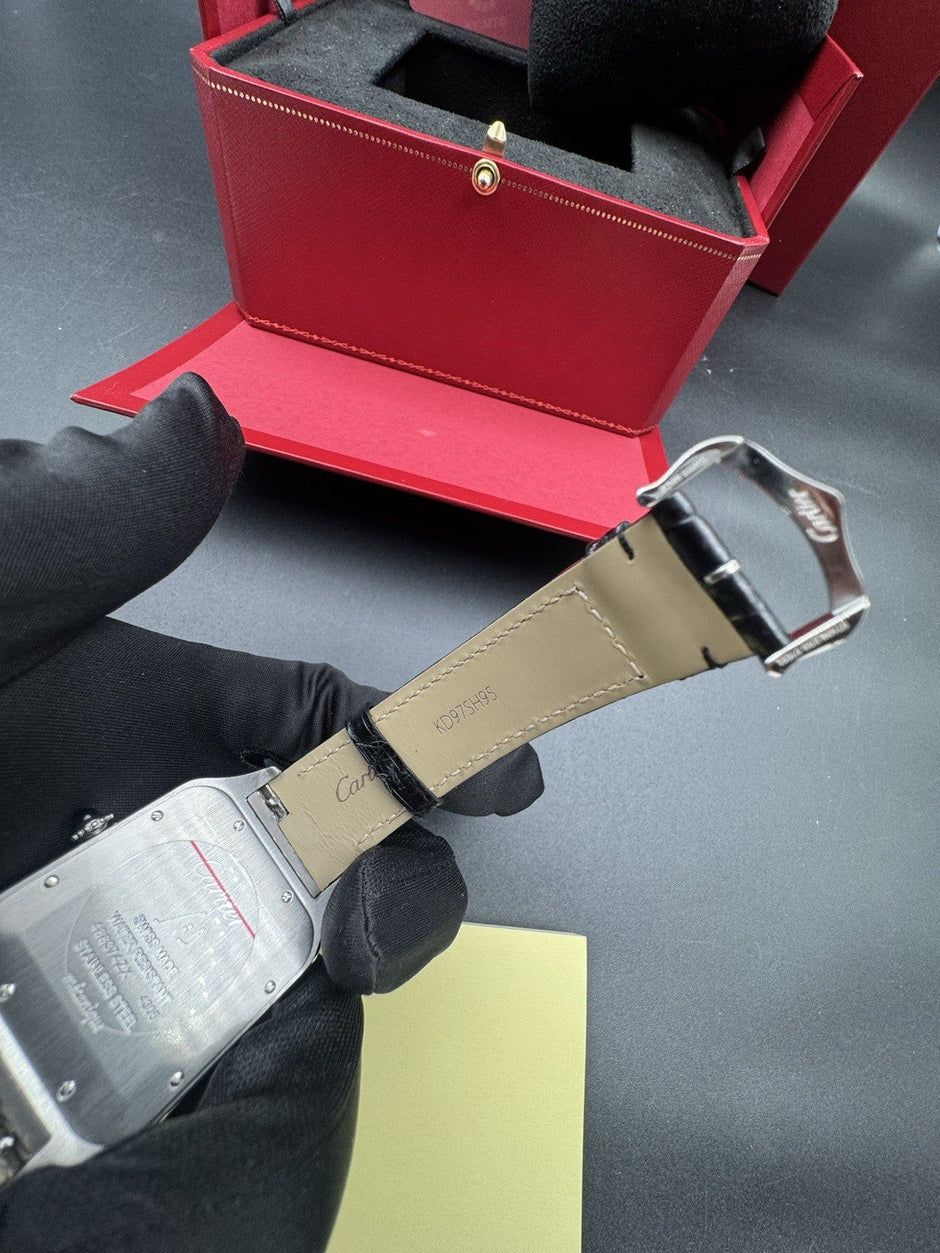 Cartier Santos-Dumont XL W2SA0017 Hand-Wound, 2020 Full Set