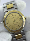Baume & Mercier Riviera 5333.018 18K Gold & Steel Quartz 30mm