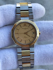 Baume & Mercier Riviera 5333.018 18K Gold & Steel Quartz 30mm