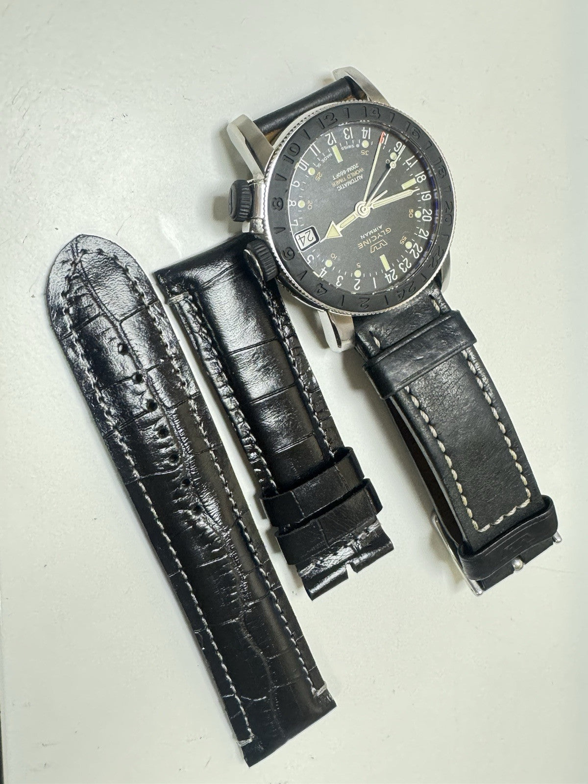 Glycine Airman World Timer 3927.2 Automatic 46mm