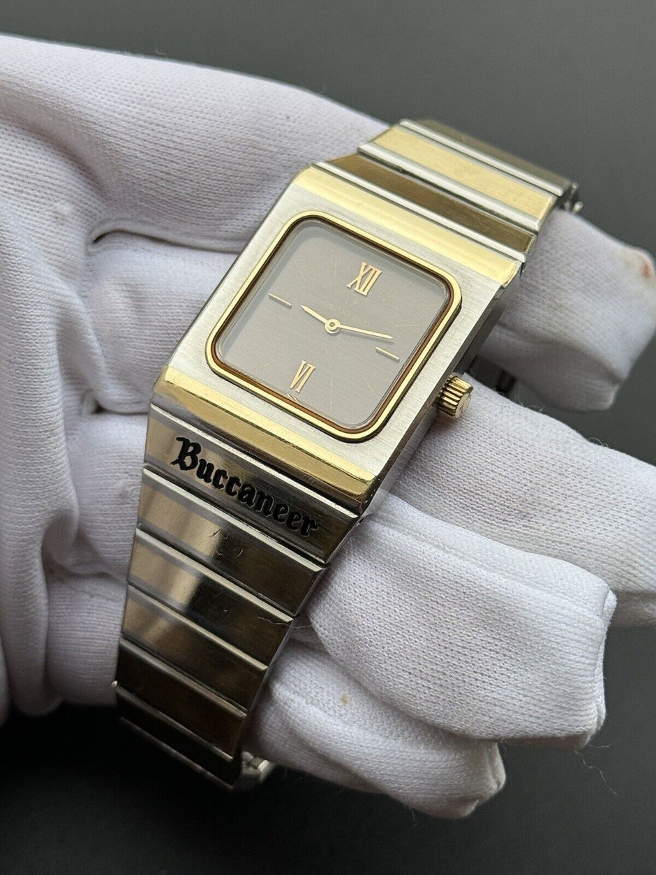 Vintage Omega Constellation 'Buccaneer' Automatic Gold & Steel