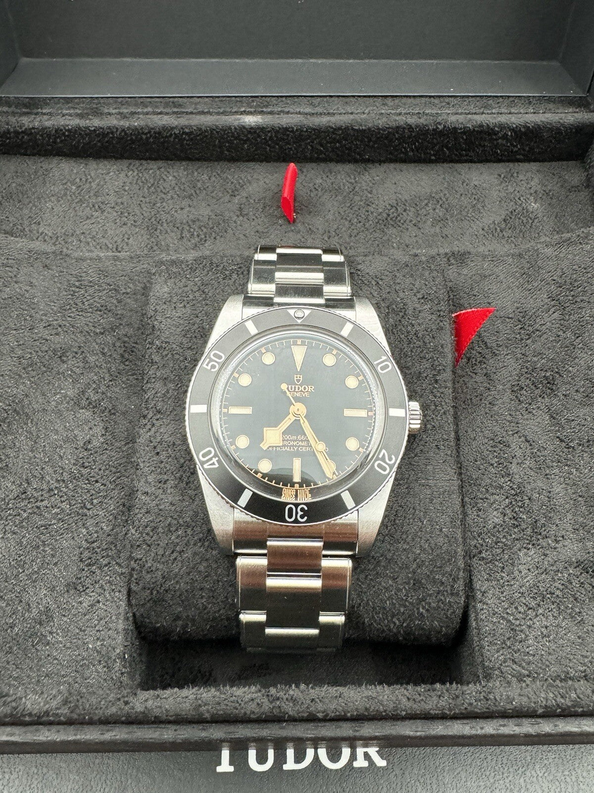 Tudor Black Bay 54 79000N 37mm Black Dial Steel