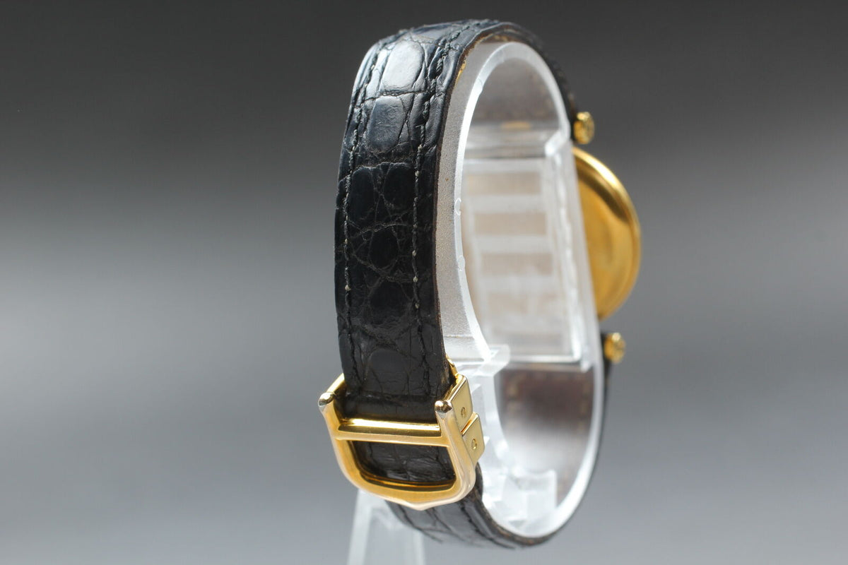 Must de Cartier Vermeil 590004 Quartz 23mm Ladies Watch
