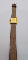 Must de Cartier Tank Mid-Size Vermeil Mechanical, Great Condition