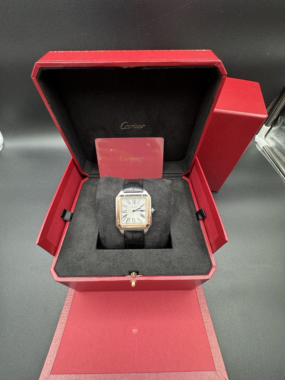 Cartier Santos-Dumont XL W2SA0017 Hand-Wound, 2020 Full Set